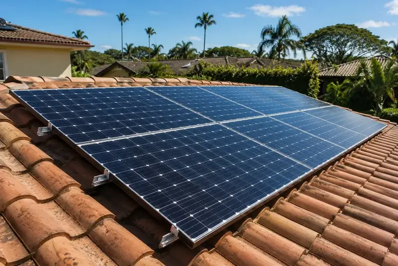 Installation de panneaux solaires à Rigarda